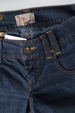 Дамски дънки Met In Jeans, Размер S, Цвят Син, Цена 18,46 лв.