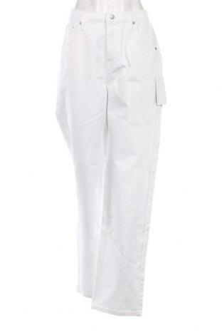 Γυναικείο Τζίν NA-KD, Μέγεθος S, Χρώμα Λευκό, Τιμή 16,15 €