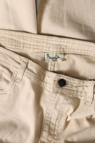 Damen Jeans Power Line, Größe M, Farbe Beige, Preis 3,03 €