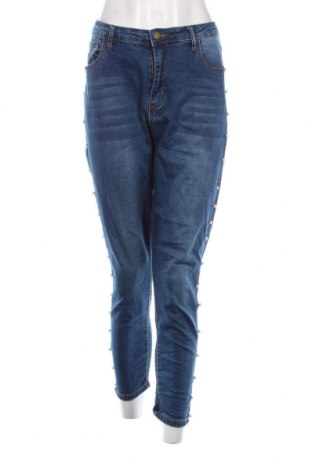 Γυναικείο Τζίν SHEIN, Μέγεθος L, Χρώμα Μπλέ, Τιμή 6,46 €
