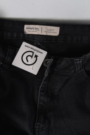 Dámske džínsy  Simply Be, Veľkosť L, Farba Čierna, Cena  5,19 €