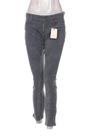 Pantaloni de velvet de femei, Mărime M, Culoare Gri, Preț 68,09 Lei