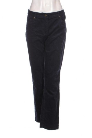 Pantaloni de velvet de femei Authentic Clothing Company, Mărime L, Culoare Albastru, Preț 21,94 Lei