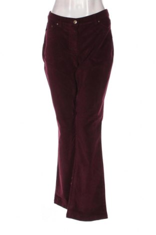Pantaloni de velvet de femei Cheer, Mărime M, Culoare Roșu, Preț 57,50 Lei