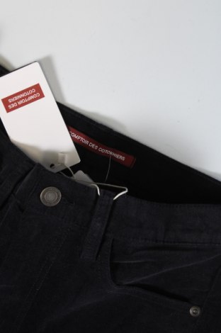 Γυναικείο κοτλέ παντελόνι Comptoir Des Cotonniers, Μέγεθος XS, Χρώμα Μπλέ, Τιμή 8,86 €