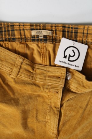 Pantaloni de velvet de femei Edc By Esprit, Mărime M, Culoare Bej, Preț 30,52 Lei