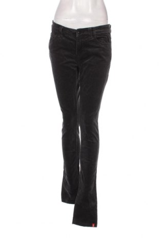 Pantaloni de velvet de femei Edc By Esprit, Mărime M, Culoare Gri, Preț 31,48 Lei