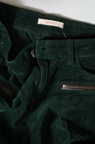 Pantaloni de velvet de femei Esprit, Mărime S, Culoare Verde, Preț 21,94 Lei