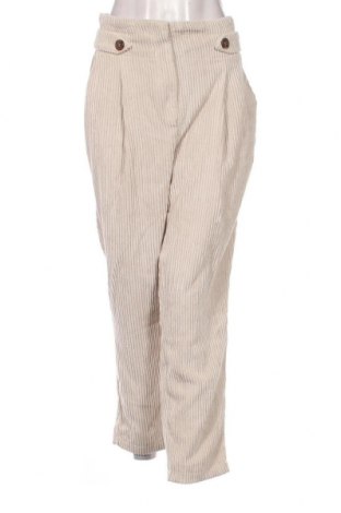 Pantaloni de velvet de femei Etam, Mărime XL, Culoare Ecru, Preț 42,93 Lei