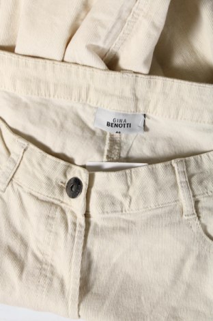 Дамски джинси Gina Benotti, Размер XL, Цвят Бежов, Цена 4,35 лв.