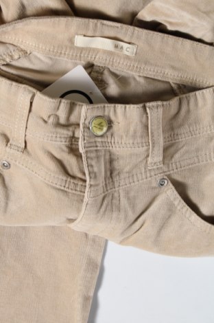 Pantaloni de velvet de femei Mac, Mărime S, Culoare Bej, Preț 29,01 Lei