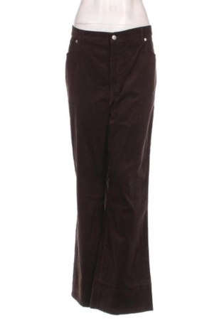 Pantaloni de velvet de femei Monki, Mărime XXL, Culoare Maro, Preț 61,25 Lei