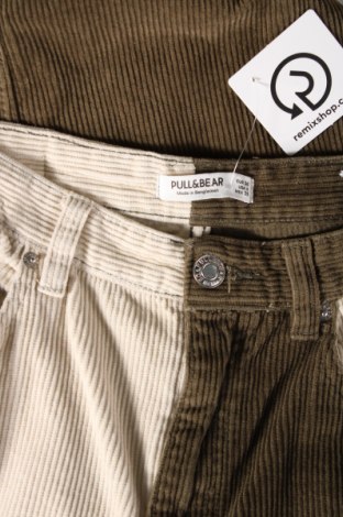 Γυναικείο κοτλέ παντελόνι Pull&Bear, Μέγεθος S, Χρώμα Πολύχρωμο, Τιμή 8,95 €