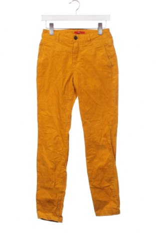 Γυναικείο κοτλέ παντελόνι S.Oliver, Μέγεθος XS, Χρώμα Κίτρινο, Τιμή 4,13 €