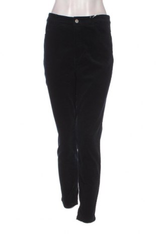 Γυναικείο κοτλέ παντελόνι Springfield, Μέγεθος L, Χρώμα Μπλέ, Τιμή 5,26 €
