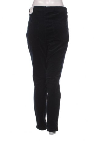 Pantaloni de velvet de femei Springfield, Mărime L, Culoare Albastru, Preț 223,68 Lei