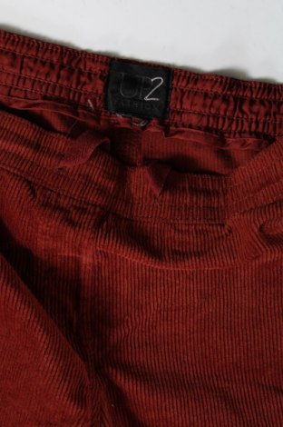 Γυναικείο κοτλέ παντελόνι Up 2 Fashion, Μέγεθος L, Χρώμα Κόκκινο, Τιμή 5,74 €