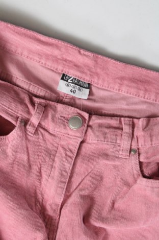 Γυναικείο κοτλέ παντελόνι Up 2 Fashion, Μέγεθος M, Χρώμα Ρόζ , Τιμή 6,28 €