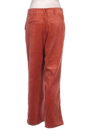 Pantaloni de velvet de femei VILA, Mărime M, Culoare Portocaliu, Preț 42,63 Lei