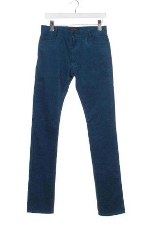 Pantaloni de velvet de femei Villain, Mărime S, Culoare Albastru, Preț 95,39 Lei