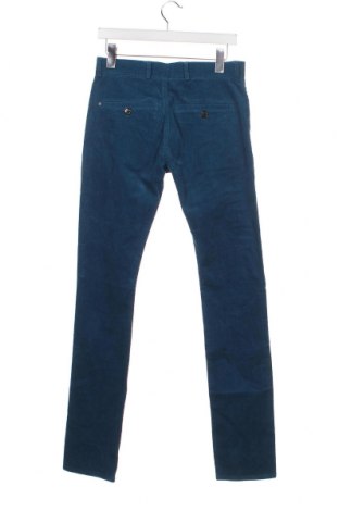 Pantaloni de velvet de femei Villain, Mărime S, Culoare Albastru, Preț 95,39 Lei