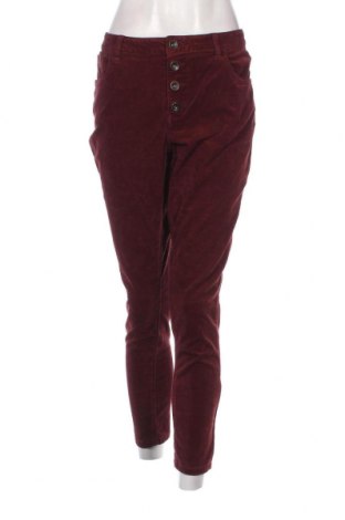 Γυναικείο κοτλέ παντελόνι Yessica, Μέγεθος L, Χρώμα Κόκκινο, Τιμή 4,84 €