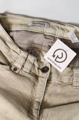 Дамски джинси Yessica, Размер M, Цвят Бежов, Цена 8,41 лв.