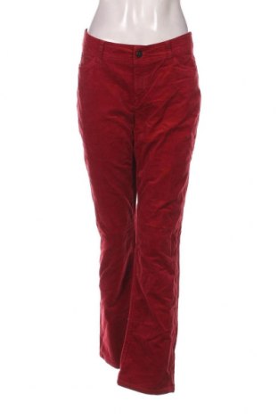 Pantaloni de velvet de femei Yessica, Mărime M, Culoare Roșu, Preț 31,48 Lei