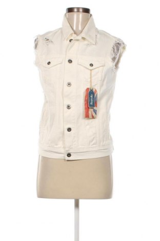 Γυναικείο γιλέκο Pepe Jeans, Μέγεθος XS, Χρώμα Λευκό, Τιμή 21,60 €