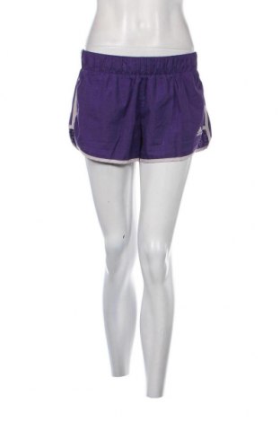 Γυναικείο κοντό παντελόνι Adidas, Μέγεθος M, Χρώμα Βιολετί, Τιμή 20,46 €