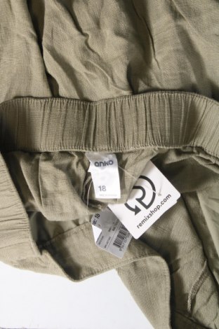 Дамски къс панталон Anko, Размер XXL, Цвят Зелен, Цена 7,60 лв.