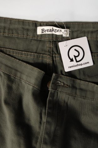 Γυναικείο κοντό παντελόνι Breakers, Μέγεθος 4XL, Χρώμα Πράσινο, Τιμή 11,75 €