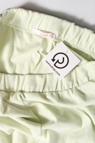 Дамски къс панталон Camaieu, Размер M, Цвят Зелен, Цена 11,78 лв.