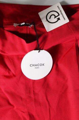 Дамски къс панталон Chacok, Размер S, Цвят Червен, Цена 61,20 лв.