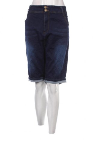 Γυναικείο κοντό παντελόνι Chic, Μέγεθος 3XL, Χρώμα Μπλέ, Τιμή 11,75 €