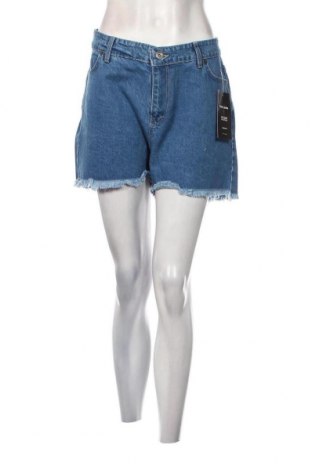 Γυναικείο κοντό παντελόνι New Laviva, Μέγεθος L, Χρώμα Μπλέ, Τιμή 5,57 €
