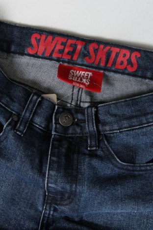 Дамски къс панталон Sweet SKTBS, Размер XS, Цвят Син, Цена 9,80 лв.