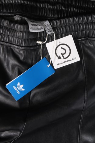 Damskie skórzane spodnie Adidas Originals, Rozmiar XL, Kolor Czarny, Cena 214,04 zł