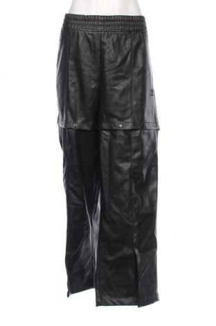 Γυναικείο παντελόνι δερμάτινο Adidas Originals, Μέγεθος XL, Χρώμα Μαύρο, Τιμή 45,16 €