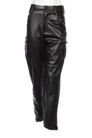 Дамски кожен панталон Meshki, Размер S, Цвят Черен, Цена 16,72 лв.