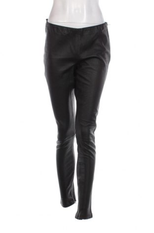 Дамски кожен панталон More & More, Размер M, Цвят Черен, Цена 59,74 лв.