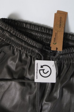 Γυναικείο παντελόνι δερμάτινο Oakwood, Μέγεθος M, Χρώμα Πράσινο, Τιμή 103,61 €
