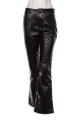 Γυναικείο παντελόνι δερμάτινο SHEIN, Μέγεθος M, Χρώμα Μαύρο, Τιμή 4,84 €
