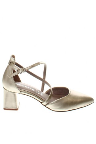 Γυναικεία παπούτσια Tamaris, Μέγεθος 38, Χρώμα Χρυσαφί, Τιμή 68,04 €