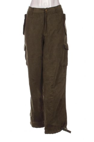 Pantaloni de femei, Mărime L, Culoare Verde, Preț 32,43 Lei