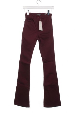 Дамски панталон, Размер XS, Цвят Червен, Цена 46,00 лв.