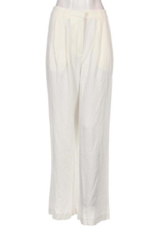 Γυναικείο παντελόνι A Lot Less x About You, Μέγεθος L, Χρώμα Λευκό, Τιμή 42,90 €