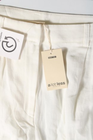Pantaloni de femei A Lot Less x About You, Mărime XL, Culoare Alb, Preț 288,16 Lei