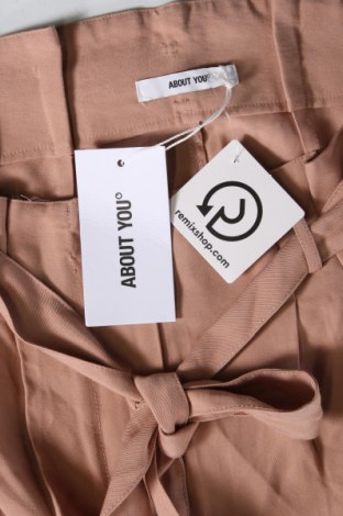 Γυναικείο παντελόνι About You, Μέγεθος L, Χρώμα  Μπέζ, Τιμή 12,53 €
