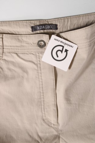 Pantaloni de femei Adagio, Mărime XL, Culoare Bej, Preț 95,39 Lei